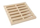 GRILLE DE SOL SANS CADRE 250 X 250 SABLE    - GR25S