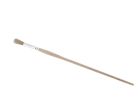 Brosse à tableau ronde soies blanches bout bombé - n°6