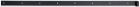 Penture droite galva plast.noir 1200 ⌀16