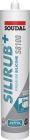 Mastic silicone neutre - SILIRUB+ S8100 transparent - cartouche de 300ml
