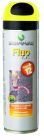 Traceur de chantier acrylique FLUO TP multi supports provisoire fluorescent jaune fluo 500 mL