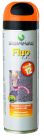 Traceur de chantier acrylique FLUO TP multi supports provisoire fluorescent orange fluo 500 mL