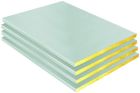 Panneau de laine de verre avec surfaçage pour l'isolation des plafonds Shedisol Perle Ep 80 mm L 1,00X1,50 m R: 2,25