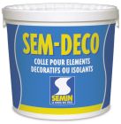 Colle mastic acrylique SEM DECO - pot de 1,5 kg