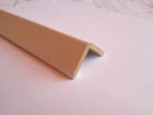 Baguette d'angle revetu MDF blanc - long. 2400 mm x larg. 30 mm x ep. 30 mm
