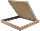 TRAPPE BOIS COUPE FEU 30MN A FENTE POUR PLAFONDS 500X500MM