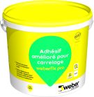 Adhesif allege special salle de bains WEBER FIX PRO seau 25kg