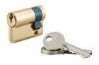 DEMI CYLINDRE PROFILE EUROPEEN 30X10MM 3 CLES