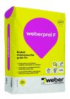 Enduit de façade projete lourd mineral monocouche WEBERPRAL F mordore(232) sac de 25kg