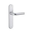 Poignee de porte a bequille Leto aluminium 165mm