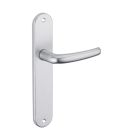 Poignee de porte a bequille Maia aluminium 195mm