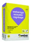 Systeme sous carrelage en rouleaux, pour isolation acoustique aux bruits d'impact RAGREAGE WEBERSYSTEME ACOUSTIC 25KG