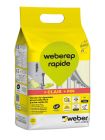 Mortier de reparation LSN WEBEREP RAPIDE gris clair (beton) sac de 5kg