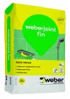 Mortier joint WEBERJOINT FIN gris perle sac 25kg