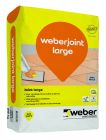 Mortier joint WEBERJOINT LARGE gris perle sac 25kg