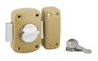 VERROU CORVETTE A BOUTON ET CYLINDRE 45MM 3 CLES