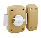 VERROU CORVETTE A BOUTON ET CYLINDRE 60MM 3 CLES