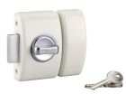 VERROU DESIGN A BOUTON ET CYLINDRE 45 MM 3 CLES