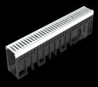 Caniveau avec grille - long. 1m x larg. 100mm x haut. 250 mm - classe A15