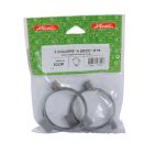 2 COLLIERS BRIDE SOUS SACHET INSERT P 7/150 DIAMETRE 75 - 2COP