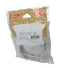 2 COLLIERS LYRE AVEC ATTACHE DIAMETRE 100 GRIS S/SACHET - 2CA10GT