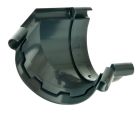 ANGLE DE GOUTTIERE A COLLER A 135° POUR PROFILE LG25 ANTHRACITE - UANC525A