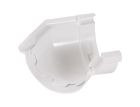 ANGLE DE GOUTTIERE A COLLER A 135° POUR PROFILE LG25 BLANC - UANC525B