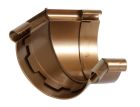 ANGLE DE GOUTTIERE A COLLER A 135° POUR PROFILE LG25 CUIVRE - UANC525C