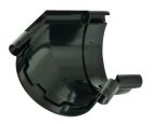 ANGLE DE GOUTTIERE A COLLER A 135° POUR PROFILE LG25 NOIR - ANC525N