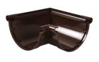 ANGLE DE GOUTTIERE A COLLER A 90' POUR LG33 MARRON   - ANC33M