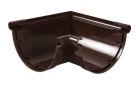 ANGLE DE GOUTTIERE A COLLER A 90' POUR LG33 MARRON   - UANC33M