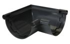 ANGLE DE GOUTTIERE A COLLER A 90° POUR PROFILE LG25 ANTHRACITE  - ANC25A