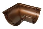 ANGLE DE GOUTTIERE A COLLER A 90° POUR PROFILE LG25 CUIVRE - UANC25C
