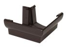 ANGLE DE GOUTTIERE EXTERIEUR A 90° POUR PROFILE GOUTTIERE OVATION 28 MARRON - AEC28M