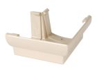 ANGLE DE GOUTTIERE EXTERIEUR A 90° POUR PROFILE GOUTTIERE OVATION 28 SABLE   - AEC28S