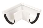 ANGLE DE GOUTTIERE EXTERIEUR A JOINT POUR LG16 BLANC - AE16B