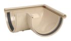ANGLE DE GOUTTIERE EXTERIEUR A JOINT POUR PROFILE LG33 SABLE - UAE33S