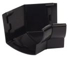ANGLE DE GOUTTIERE INTERIEUR A 135° POUR PROFILE GOUTTIERE OVATION 28 NOIR - UAIC285N