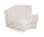 ANGLE DE GOUTTIERE INTERIEUR A 135° POUR TYPE PROFILE LG38 BLANC - AIC385B