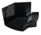 ANGLE DE GOUTTIERE INTERIEUR A 135° POUR TYPE PROFILE LG38 NOIR - AIC385N