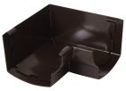 ANGLE DE GOUTTIERE INTERIEUR A 90° POUR PROFILE GOUTTIERE OVATION 28 MARRON - UAIC28M
