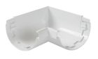 ANGLE DE GOUTTIERE INTERIEUR A 90° PROFILE TYPE 29 BLANC  - UAIC29B