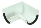 ANGLE DE GOUTTIERE INTERIEUR A JOINT POUR LG16 BLANC  - UAI16B
