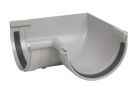 ANGLE DE GOUTTIERE INTERIEUR A JOINT POUR PROFILE LG33 GRIS - AI33