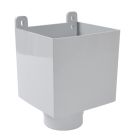 BOITE A EAU POUR TUBE DE DESCENTE EAU PLUVIALE TD80 GRIS - BAO80