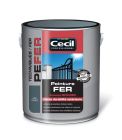 Peinture PE FER Noir Brillant - pot de 2,5L