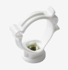 COLLIER MONOBLOC INSERT PAS DE VIS 7/150 D 32 BLANC  - CM32BL