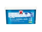 Peinture interieure monocouche Blanc Cuisine & Bain satin - seau de 2,5L