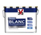 Peinture interieure Blanc Professionnel mat - seau de 5L