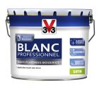 Peinture interieure Blanc Professionnel satin - seau de 10L